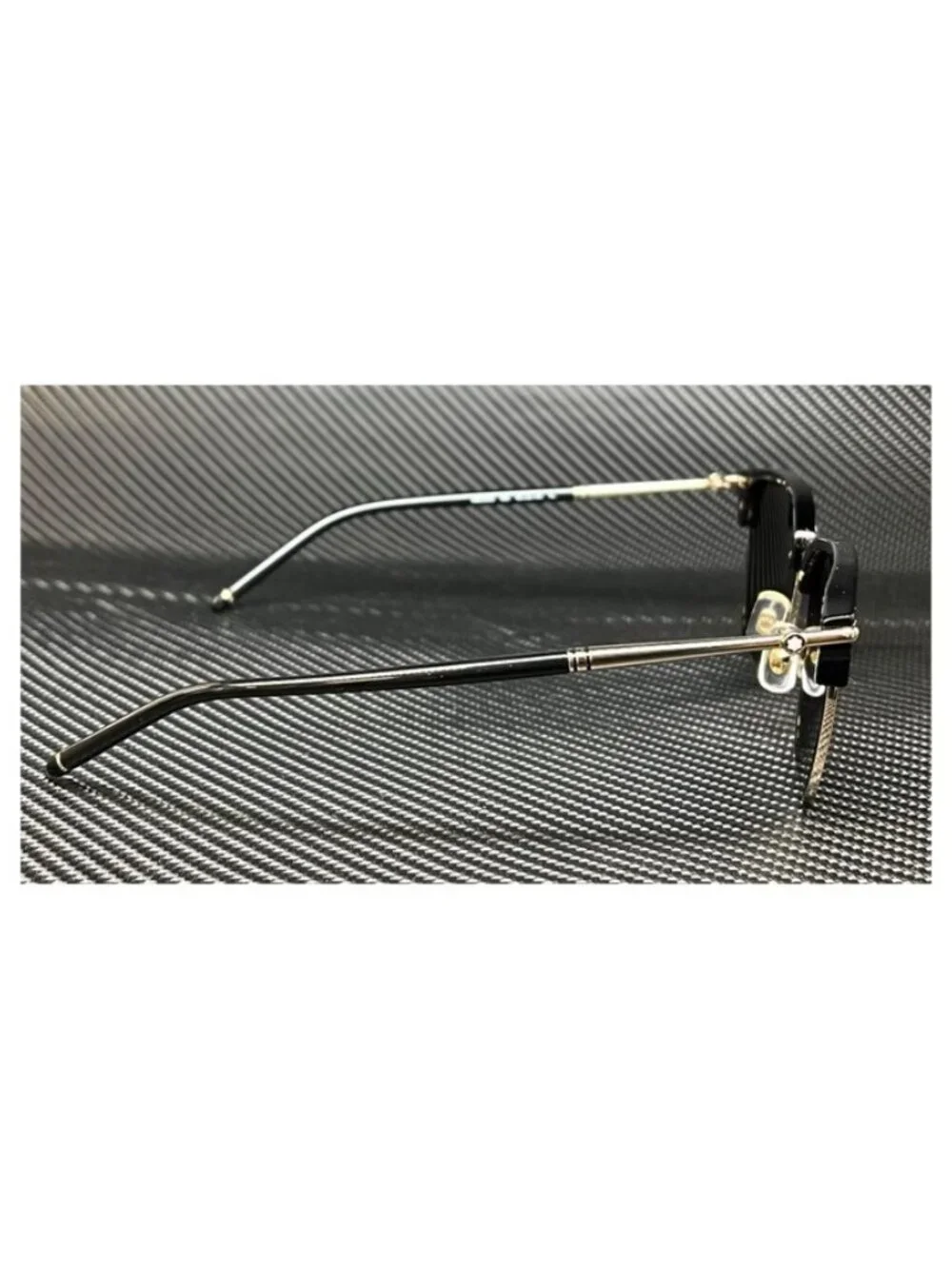 New Mont Blanc Men  Black Sunglasses  55- 22- 145